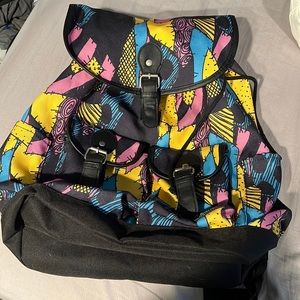 EUC Nightmare Before Christmas Loungefly Large Backpack